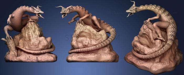 3D model Lizard Dragon (STL)